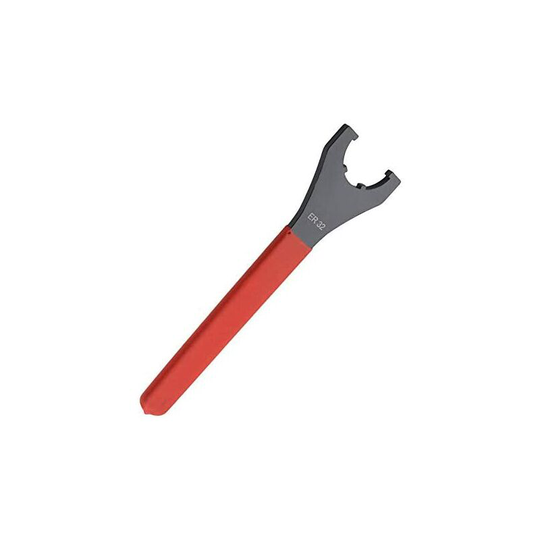 Er32 Red Rubber Precision Adjustable Wrench, Chuck Wrench Clamping Chuck for Lathe Milling Engraving Machine Motor Accessories