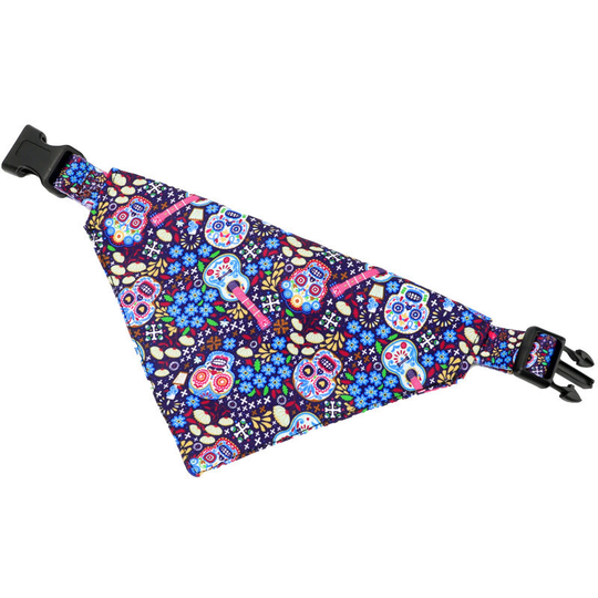 Dog bandana with adjustable buckle Triangle pet scarf 30-40cm
