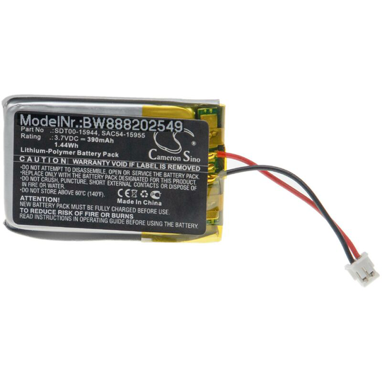 Vhbw - Replacement Battery compatible with Sportdog Sporthunter 1225, 1825 Dog Collar Trainer (390mAh, 3.7V, Li-Polymer)