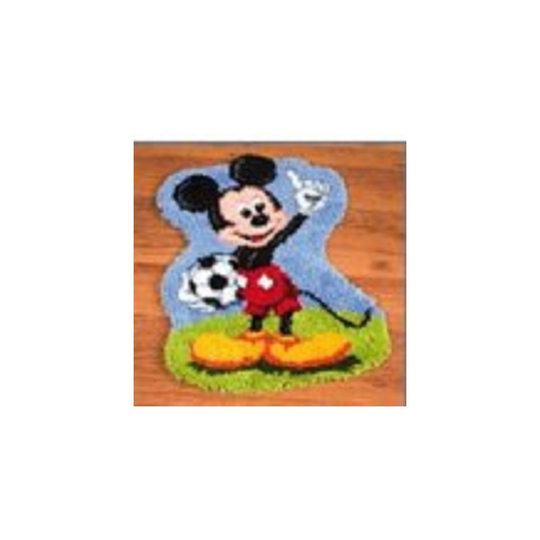 Latch Hook Rug Kit"Mickey Mouse"52x45cm Shaped
