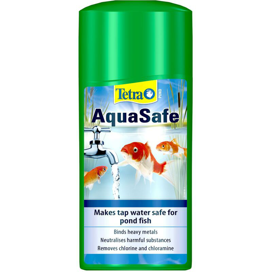 Tetra - Pond AquaSafe, Makes Tap Water Safe for Pond Fish, 500 ml