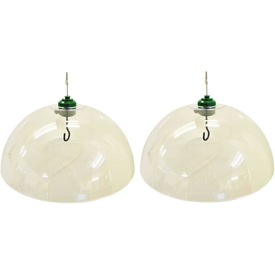Squirrel Proof Baffle Protection for Wild Bird Feeders (Set of 2)
