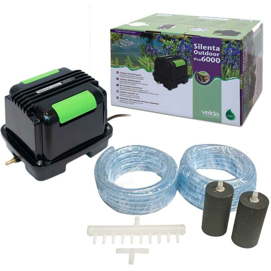 Velda - Silenta Pro 6000 Pond and Aquarium Air Pump