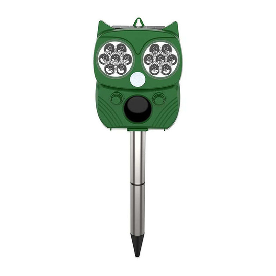 FVO - Outdoor Cat Repeller, Pulsative Cat Bird Mouse Solar Waterproof, Ultrasonic Mouse and Rat, Adjustable Protection of Vegetable Garden Orchard