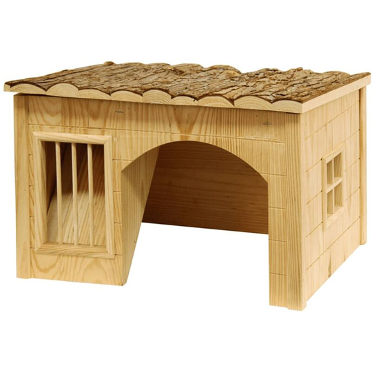 Kerbl - Rodent House Nature 43x34.5x27 cm 82759 Brown