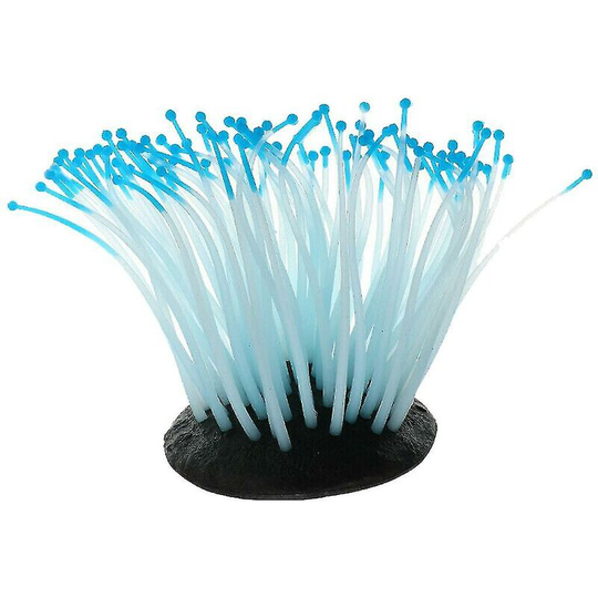 Aquarium Fish tank Luminal Sea Anemone Artificial Corail Decoration