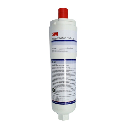 3M CS51 5586605 / 5553631 Fridge Water Filter Compatible with Bosch, Siemens & Neff