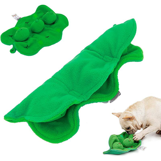Betterlifegb - Sniffing Toys,Betterlife Pea Dogs Sniffing Toys for, Can Make Sound,Pet Toys Molar Sticks Consume Energy for Medium Dogs