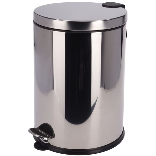 Waste Bin 30 L Excellent Houseware - Silver