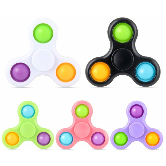 10 Pack Bubble Pop Fidget Toy for Kids Adults, Pop Party Favors Gift Bag Fillers Sensory Fidget Packs Relieve Stress Anxiety