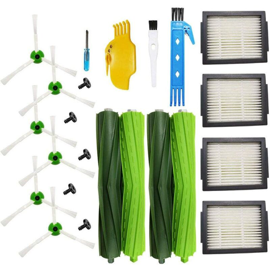 Replacement Parts for iRobot Roomba i7 i7+ / i7 Plus E5 E6 E7 i3 i3+ i4 i4+ i6 i6+ i8 i8+/Plus j7 (7150) j7+(7550) Series Brushes, Replacement Kits