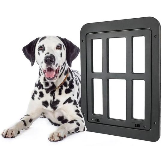 Pet Door, Solid Design, Easy Install, 34cmW*44cmH,Convenient, Original 2 Way Pet Door, Fast Installation, Easy Fitting