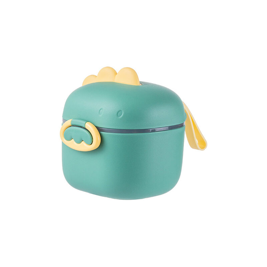 Betterlifegb - BR-Vie Milk Powder Dosing Box Portable Milk Box with Spoon Compartment Airtight Lid Container Baby Formula Dispenser Container, Green
