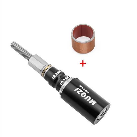 MUFF Hex Head Screwdriver - Wing Nuts - Drill Bits for Panel Nuts, Eyelet Screws(Black)