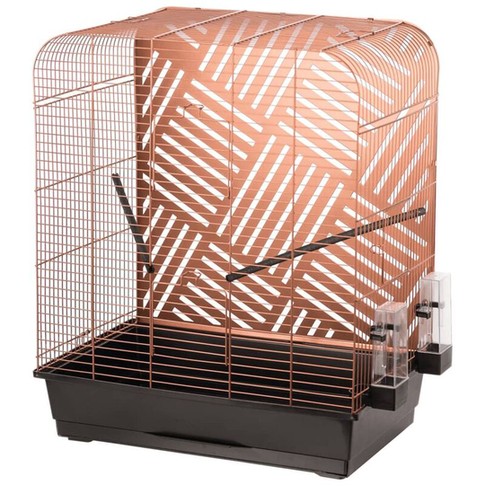 Flamingo - Budgie Cage Mona 50x34x65 cm Copper Multicolour