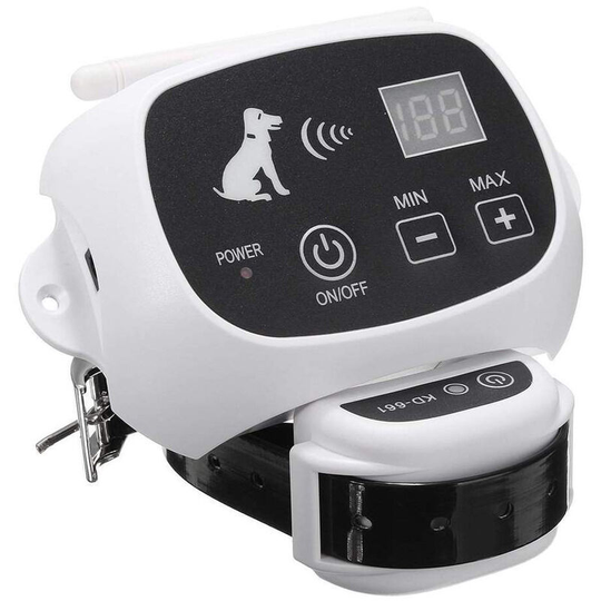 Thsinde - Wireless Electronic Dog Collar - Waterproof Dog Restraint System Wireless Electronic Pet Fence Wireless Distance 500 Meters One to One