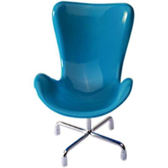 Cute Hedgehog Mini Chair Small Animal Toy Plastic Swivel Seat