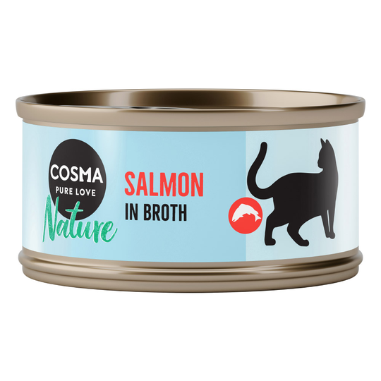 Cosma Nature Saver Pack 24 x 70g - Salmon