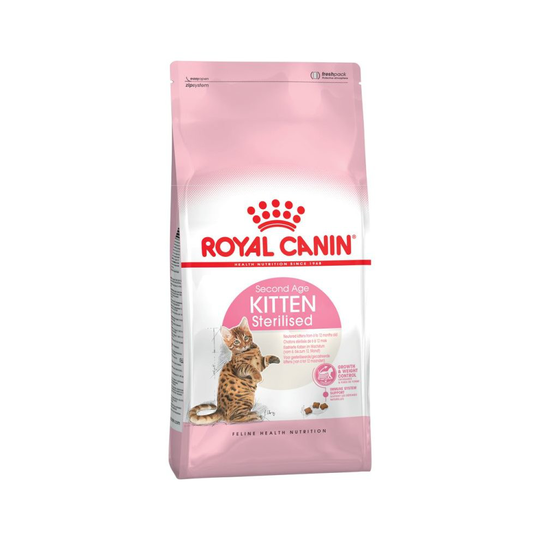 Royal Canin Kitten Sterilised - Growth & Weight Control Dry Food 2 kg