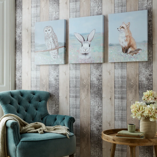 3 Piece Wrapped Canvas Art Prints Set