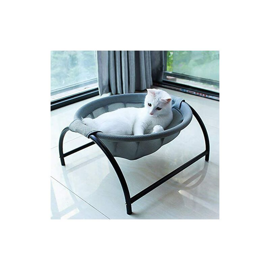 Bearsu - Cat Bed Dog Bed Pet Hammock Bed Free-Standing Cat Sleeping Cat Bed Cat Supplies Pet Supplies Whole Wash Stable Structure Detachable