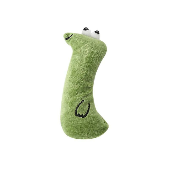 Cat Toys Teeth Grinding Interactive Ball Catnip Cat Training Toy Pet Squeaky Supplies Products For Cats Hot - Green Cobra
