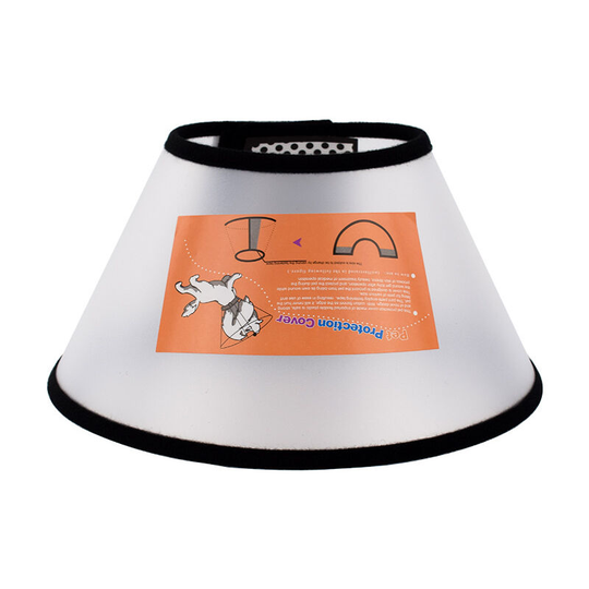 Pet Recovery Cone Collars, Adjustable abs, Comfortable Anti-Bite Safety Collar for Small Dog (l)
