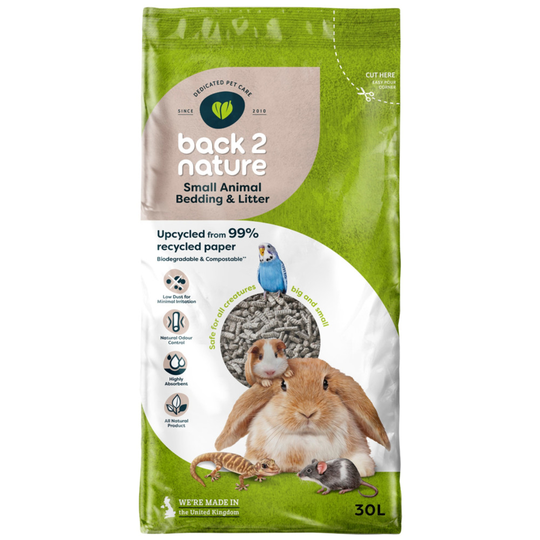 Back-2-Nature Small Animal Bedding - 30l (approx. 11kg)