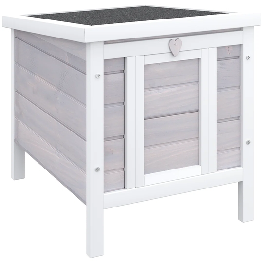 Weather Resistant Rabbit Hutch with Ramp