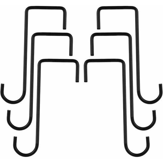 Echoo - Plant Hanger Fence Wall Hooks Hanging Brackets For Kitchen Office Bathroom Bedroom For Indoor And Outdoor Bird Feeder Gardening Decoration