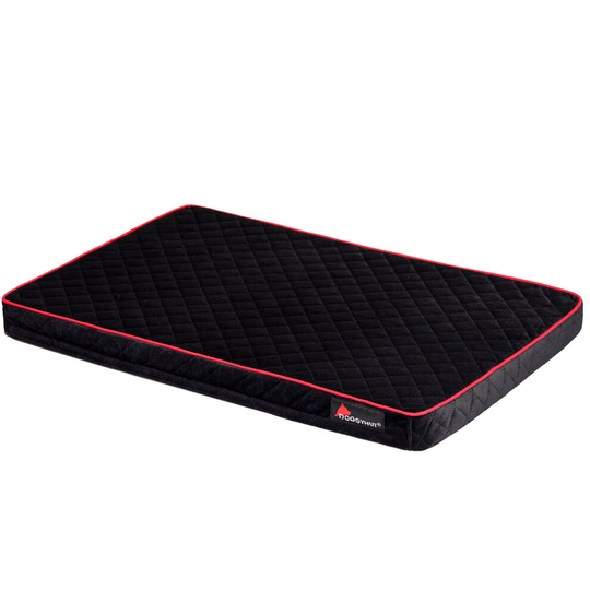 (Black) Luxury pet mattress for Veelar and Doggyhut Large Pet Trailer