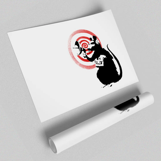 Radar Rat - Graphic Art Print on Paper