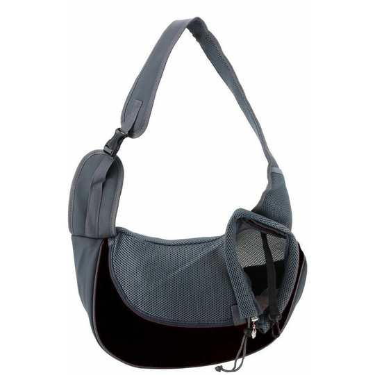 Dog Carrier Bag Dog Sling Carrier Bag Puppy Cat Pet Shoulder Sling Carrier Bag(black)