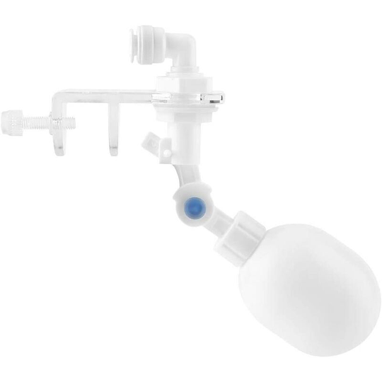 Bearsu - Automatic Water Fill Controller Aquarium Fish Float Valve Mount Adjustable Water Level Control System