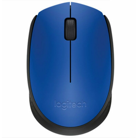 Wireless Mouse, 2.4GHz with usb Receiver, Optical Tracking, 12 Months Long Battery Life, Ambidextrous, Compatible with PC/Mac/Computer - Blue