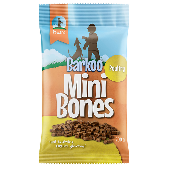 Barkoo Mini Bones 200g - Poultry