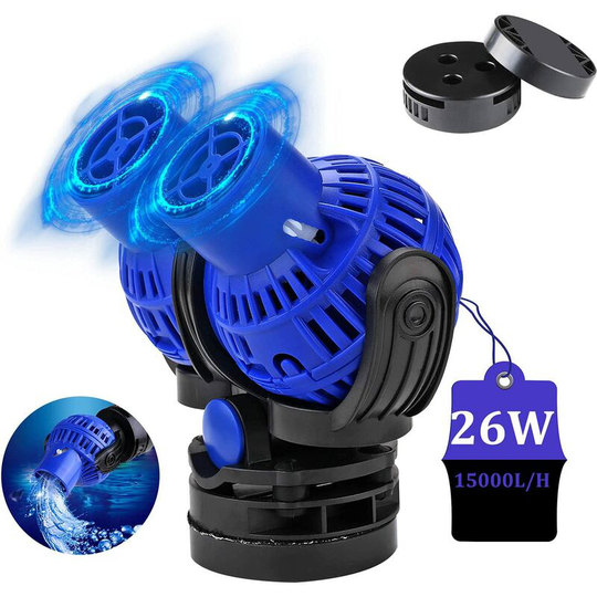 Gift - Wave Pump 15000L/H 26Watt Wave Maker Circulation Pump for Aquarium 60~80cm Circulation Pump for Fresh and Salt Water