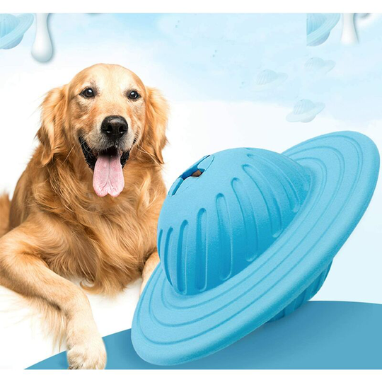 LangRay Interactive Dog Toy Ball , Dog Treat Ball - Interactive Toy - Food Dispenser - Toy for Medium and Large Dogs - Chew Toy