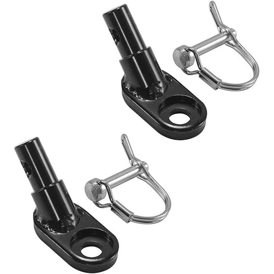 Angled Bike Trailer Hitch for Most Bike Trailers, 2 Bike Trailer Hitch for Kids Dog Bike Accessories