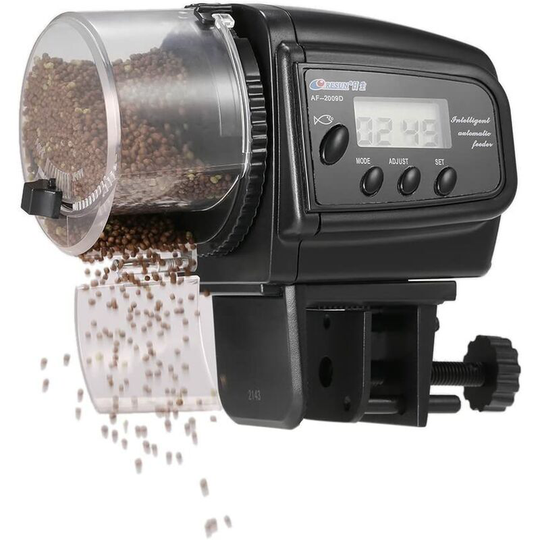 Digital Automatic Fish Feeder led Timer Dksfjkl