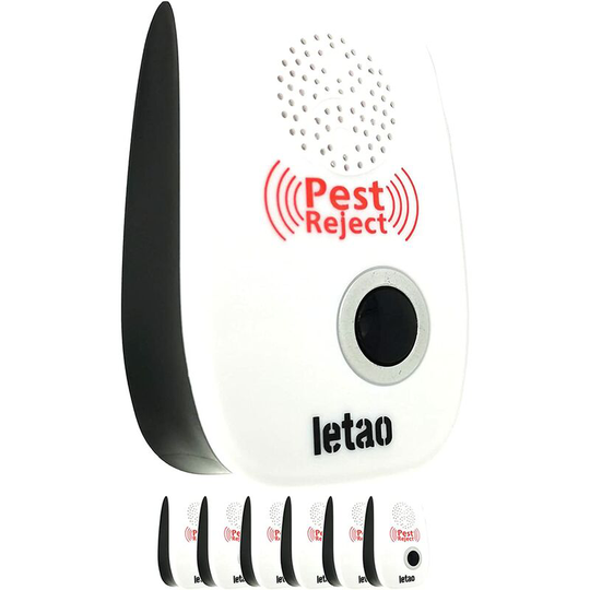 Hiasdfls - Ultrasonic Mosquito Repellents (rodent repellent trap), Fly, Ants, Spiders, Cockroaches, Fleas, Mouse Grid and Rat Trap, Lot of, ce Labeled