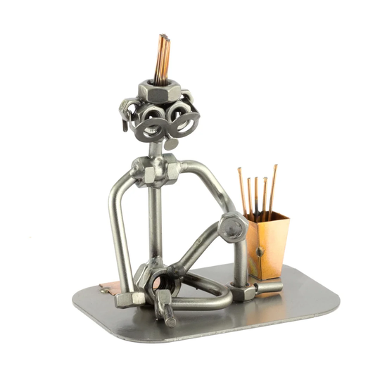 Philbrook Yoga Screw Man Pen Holder