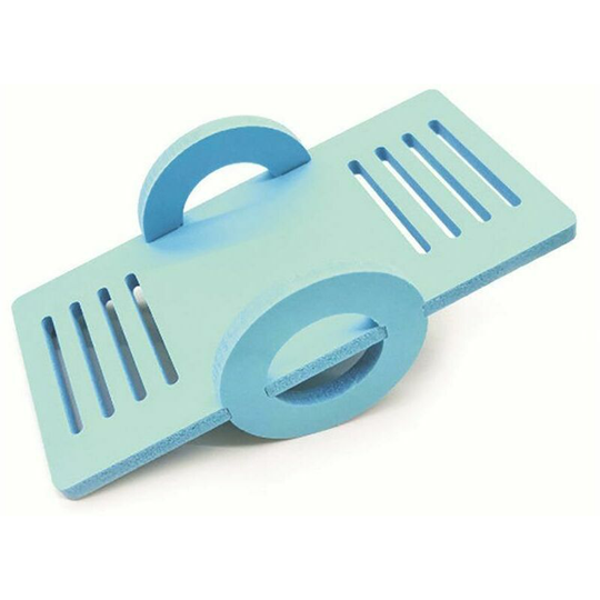 1pc blue Small Pet Toy Hamster Seesaw Toy Hamster Seesaw Platform Hamster Exercise Interactive Toy Small Pet Supplies