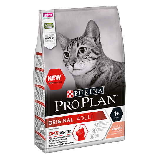 Purina Pro Plan Original Adult Cat - Rich in Salmon - Economy Pack: 2 x 10kg