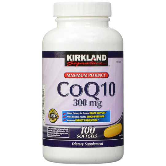 Kirkland Signature™ CoQ10 300 mg, 100 Softgels