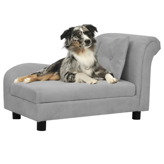 Pearisburg Dog Sofa in Grey