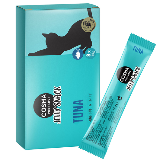 Cosma Jelly Snacks Saver Pack - Tuna (24 x 14g)