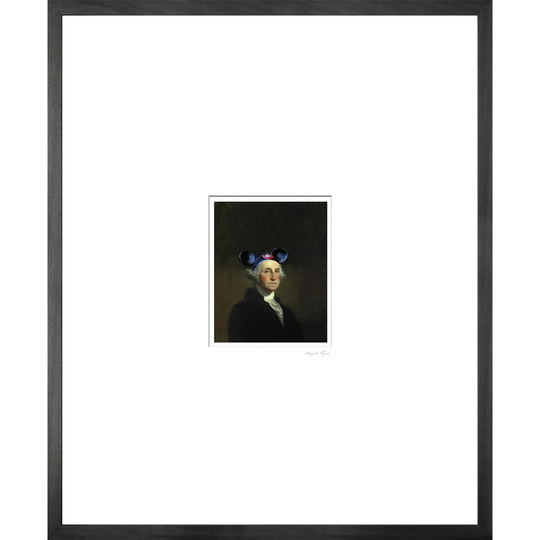 MIckey Mouse by Angela Rossi - Picture Frame Graphic Art on Canvas