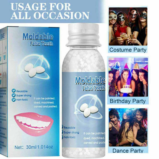 Tooth Repair Granules Temporary Tooth Repair Kit Fitting Beads Reusable