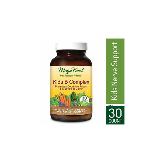 MegaFood, Kids B Complex, 30 Tablets